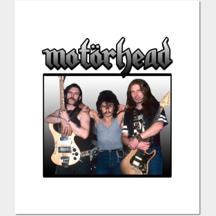 Motorhead Gradient Black Posters and Art